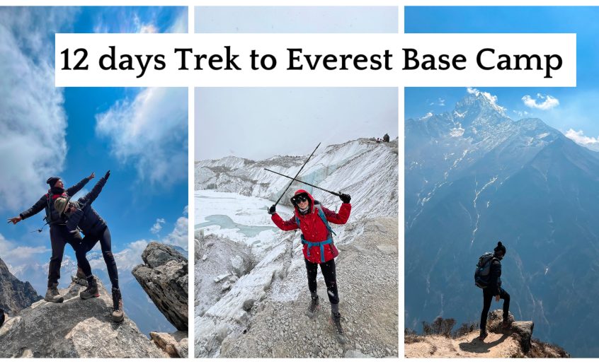 Everest base camp trek